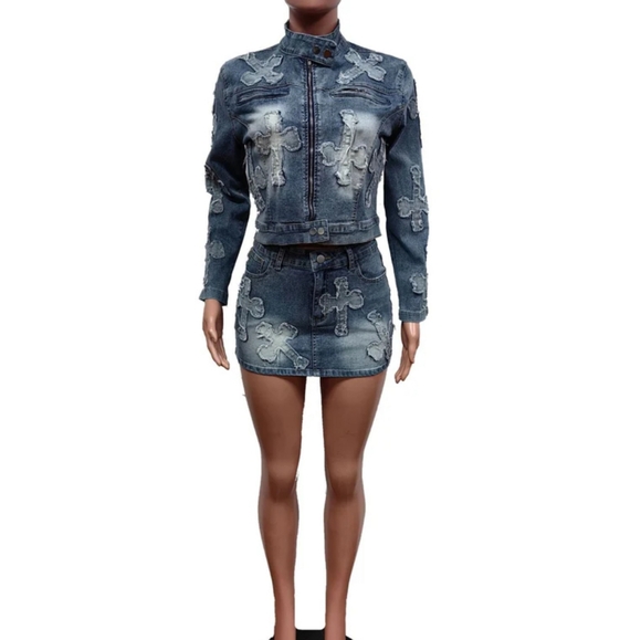 Don't Cross me denim - Picture 8 of 9